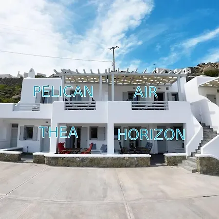 Сasa de vacaciones 1path Pelican Mykonos Super Paradise House Mykonos Town